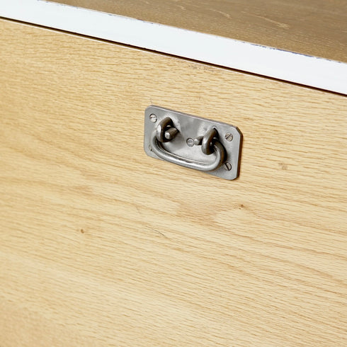 0208 収納付きガラスシェルフ