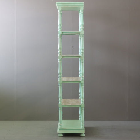 C551 5段オープンシェルフ 木製 什器 高さ182㎝ 幅83㎝ 奥行38㎝