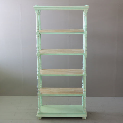 C551 5段オープンシェルフ 木製 什器 高さ182㎝ 幅83㎝ 奥行38㎝