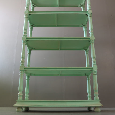 C551 5段オープンシェルフ 木製 什器 高さ182㎝ 幅83㎝ 奥行38㎝