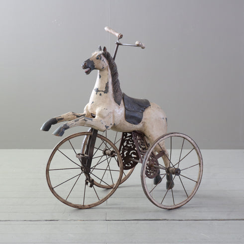 C554 トロッター馬三輪車 アンティーク 高さ92㎝ 幅65㎝ 奥行80㎝