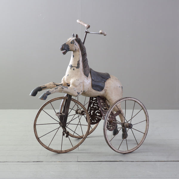 C554 トロッター馬三輪車 アンティーク 高さ92㎝ 幅65㎝ 奥行80㎝