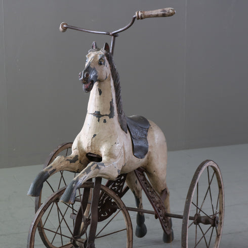 C554 トロッター馬三輪車 アンティーク 高さ92㎝ 幅65㎝ 奥行80㎝