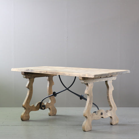 C560 テーブル ウッド×アイアン 輸入家具 高さ76㎝ 幅159㎝ 奥行78㎝