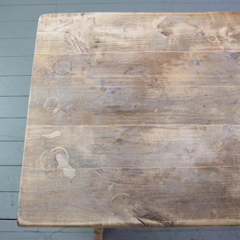 C560 テーブル ウッド×アイアン 輸入家具 高さ76㎝ 幅159㎝ 奥行78㎝