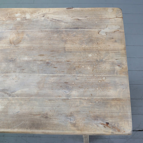 C560 テーブル ウッド×アイアン 輸入家具 高さ76㎝ 幅159㎝ 奥行78㎝