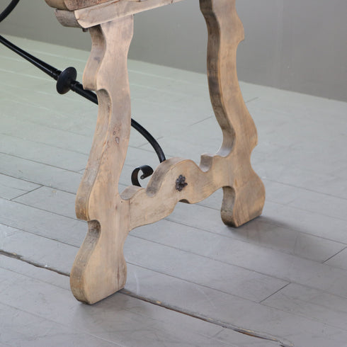 C560 テーブル ウッド×アイアン 輸入家具 高さ76㎝ 幅159㎝ 奥行78㎝