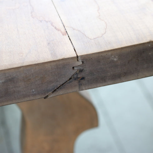 C560 テーブル ウッド×アイアン 輸入家具 高さ76㎝ 幅159㎝ 奥行78㎝