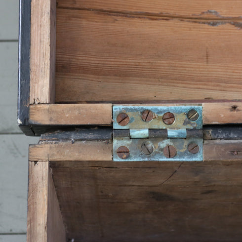 C561 ブランケットボックス 木製 輸入家具 高さ45㎝ 幅99㎝ 奥行48㎝