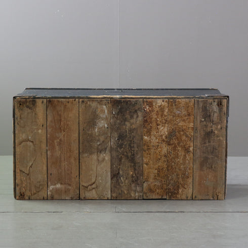 C561 ブランケットボックス 木製 輸入家具 高さ45㎝ 幅99㎝ 奥行48㎝