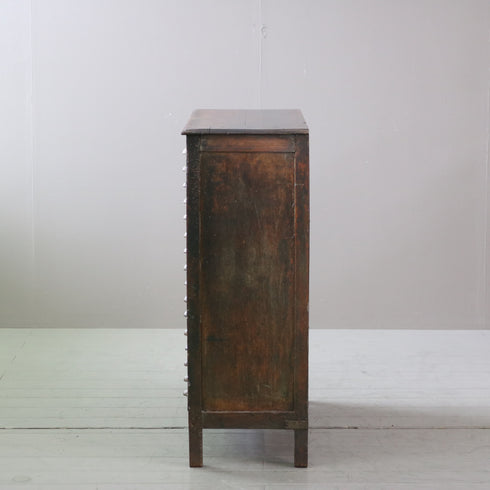 C569 16段アンティークチェスト 木製 什器 高さ97㎝ 幅91㎝ 奥行36㎝