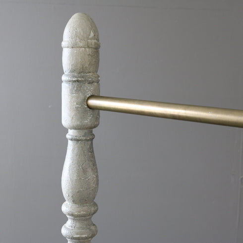 A571 ハンガーラック 木製 什器 高さ173㎝ 幅151㎝ 奥行55㎝