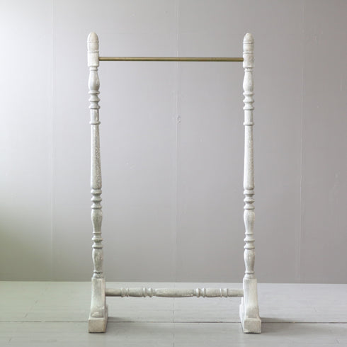 A572 ハンガーラック 木製 什器 高さ173㎝ 幅99㎝ 奥行55㎝