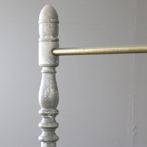 A572 ハンガーラック 木製 什器 高さ173㎝ 幅99㎝ 奥行55㎝