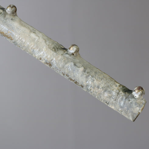 A573 ディスプレイハンガーラック 金属製 伸縮 什器 高さ124㎝ 幅35㎝ 奥行45㎝