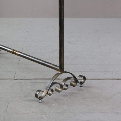 A575 ハンガーラック 伸縮 金属製 什器 高さ144㎝ 幅93㎝ 奥行41㎝