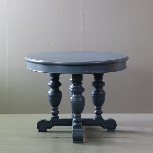 C577 オーバルテーブル 展示台 木製 什器 高さ80㎝ 幅178㎝ 奥行108㎝