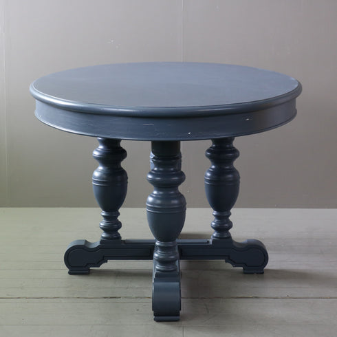 C577 オーバルテーブル 展示台 木製 什器 高さ80㎝ 幅178㎝ 奥行108㎝