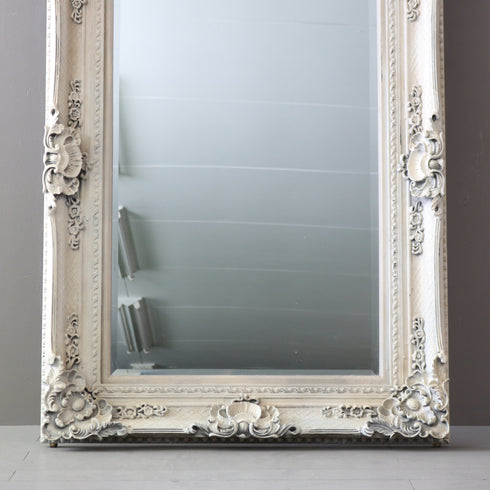 D578 大型ミラー 木製 什器 高さ204㎝ 幅104㎝ 奥行9㎝