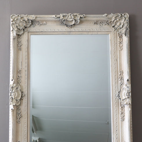 D578 大型ミラー 木製 什器 高さ204㎝ 幅104㎝ 奥行9㎝