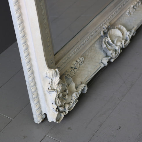 D578 大型ミラー 木製 什器 高さ204㎝ 幅104㎝ 奥行9㎝