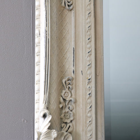 D578 大型ミラー 木製 什器 高さ204㎝ 幅104㎝ 奥行9㎝