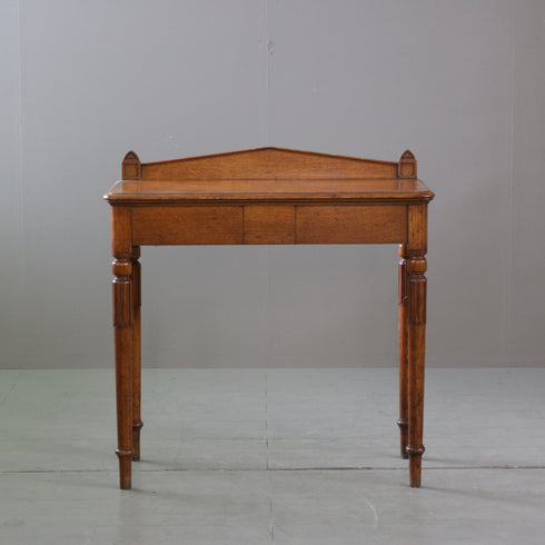 C579 アンティークデスク 輸入家具 木製 高さ94㎝ 幅91㎝ 奥行45㎝