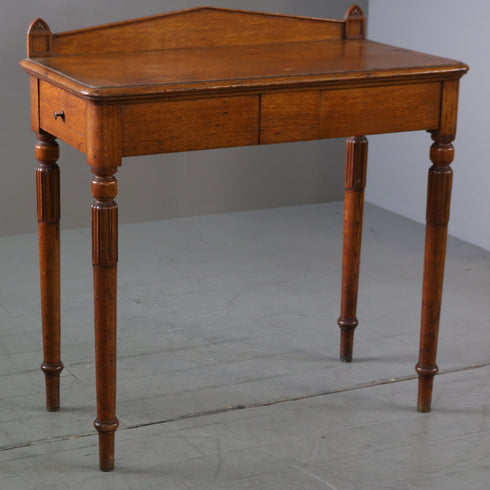 C579 アンティークデスク 輸入家具 木製 高さ94㎝ 幅91㎝ 奥行45㎝