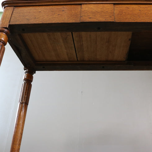 C579 アンティークデスク 輸入家具 木製 高さ94㎝ 幅91㎝ 奥行45㎝