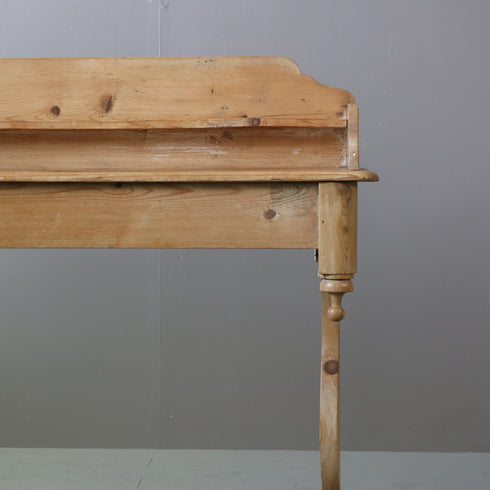 C580 アンティークデスク 木製 輸入家具 高さ97㎝ 幅98㎝ 奥行46㎝