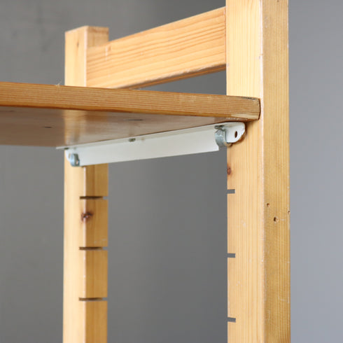 C582 4段ユニットシェルフ 木製 什器 高さ153㎝ 幅93㎝ 奥行40㎝