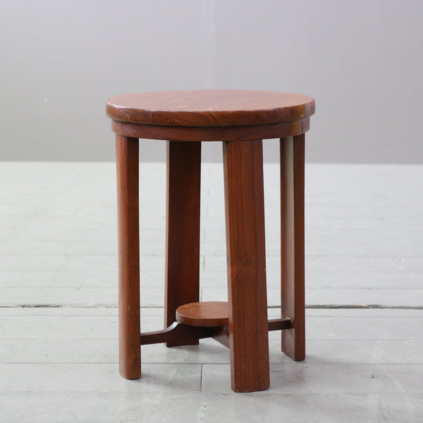 C585 スツール 木製 輸入家具 高さ38㎝ 幅29㎝ 奥行29㎝