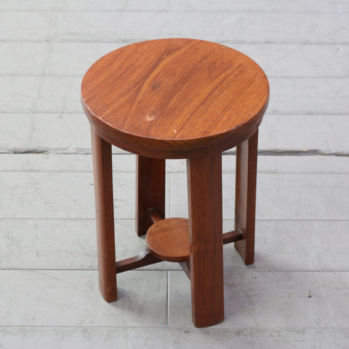 C585 スツール 木製 輸入家具 高さ38㎝ 幅29㎝ 奥行29㎝