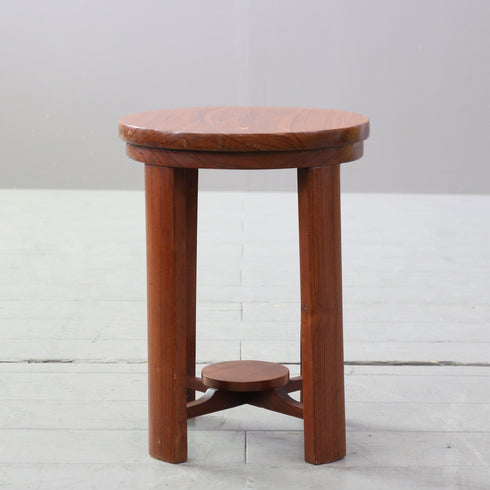 C585 スツール 木製 輸入家具 高さ38㎝ 幅29㎝ 奥行29㎝