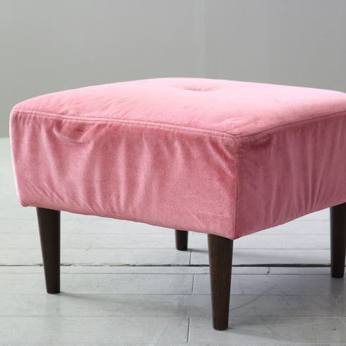 C597 オットマン スツール 輸入家具 高さ35㎝ 幅50㎝ 奥行49㎝