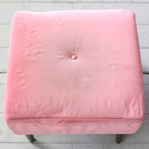 C597 オットマン スツール 輸入家具 高さ35㎝ 幅50㎝ 奥行49㎝