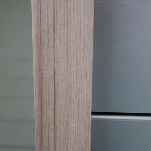 C598 業務用ダストボックス 金属製 キャスター付き 高さ103㎝ 幅84㎝ 奥行65㎝