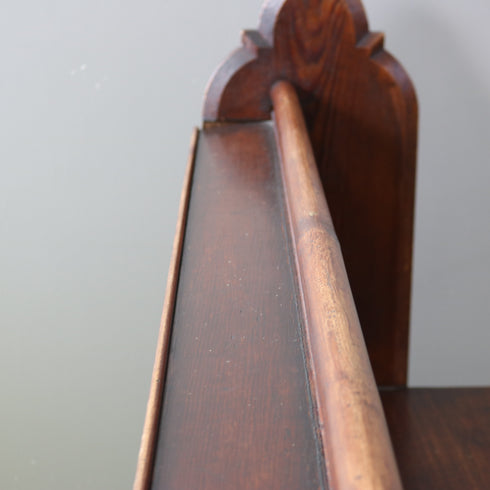 C604 チャーチベンチ 木製 輸入家具 高さ108㎝ 幅190㎝ 奥行き52㎝