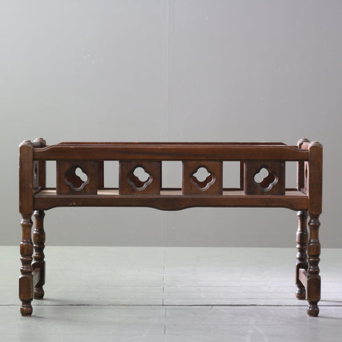 C607 アンティークラック 木製 輸入家具 高さ53㎝ 幅91㎝ 奥行き37㎝