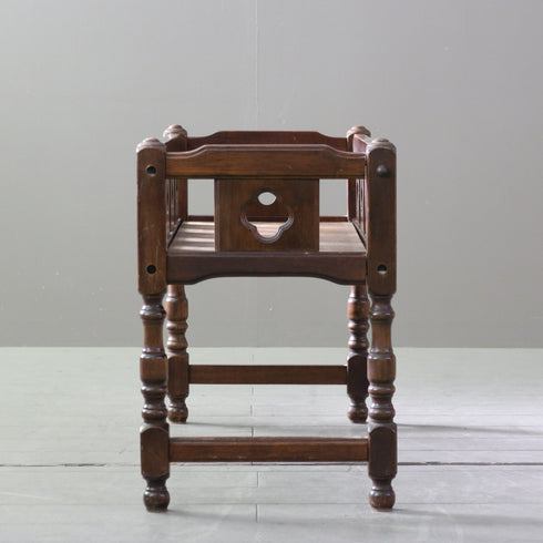 C607 アンティークラック 木製 輸入家具 高さ53㎝ 幅91㎝ 奥行き37㎝