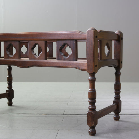 C607 アンティークラック 木製 輸入家具 高さ53㎝ 幅91㎝ 奥行き37㎝