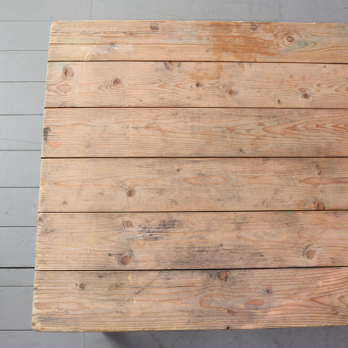 C611 アンティーク折り畳みテーブル 木製 輸入家具 高さ75 ㎝幅179㎝ 奥行き68㎝