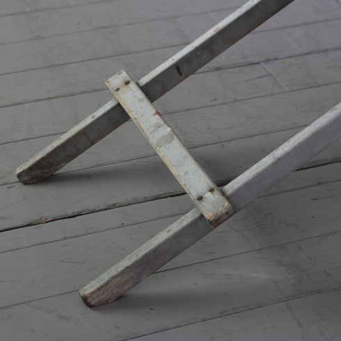 C612 アンティーク組み立て式折り畳みテーブル 木製 輸入家具 高さ83㎝ 幅182㎝ 奥行き53㎝