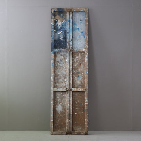 C612 アンティーク組み立て式折り畳みテーブル 木製 輸入家具 高さ83㎝ 幅182㎝ 奥行き53㎝