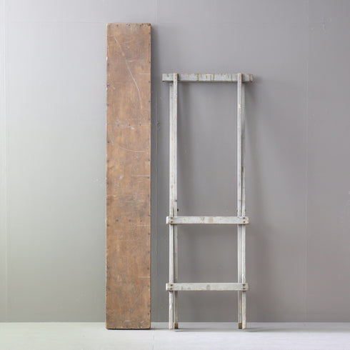 C612 アンティーク組み立て式折り畳みテーブル 木製 輸入家具 高さ83㎝ 幅182㎝ 奥行き53㎝