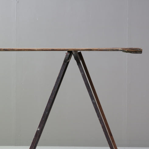 C613 アンティーク組み立て式テーブル 木製 輸入家具 高さ79㎝ 幅183㎝ 奥行き55㎝