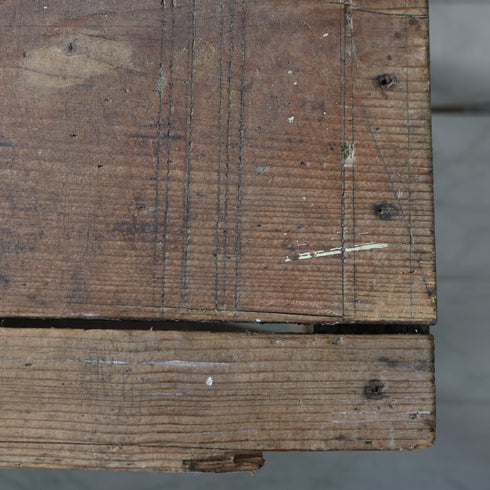 C613 アンティーク組み立て式テーブル 木製 輸入家具 高さ79㎝ 幅183㎝ 奥行き55㎝