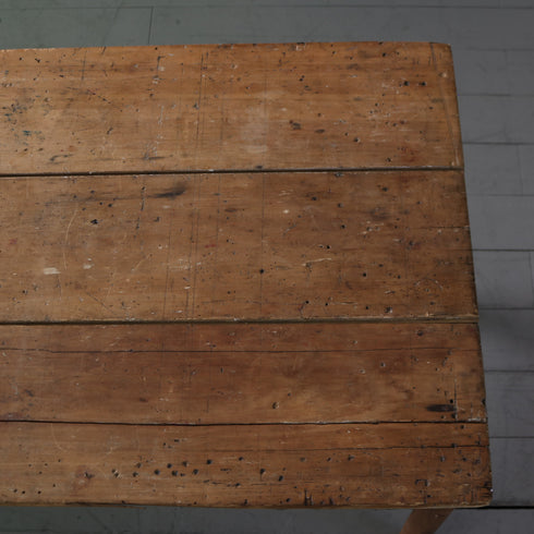 C614 アンティーク折り畳みテーブル 木製 輸入家具 高さ76㎝ 幅137㎝ 奥行き65㎝