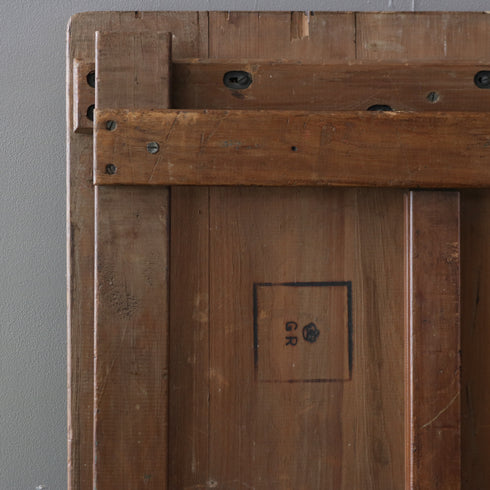 C170 アンティーク折り畳みテーブル 木製 輸入家具 高さ76㎝ 幅136㎝ 奥行き68㎝