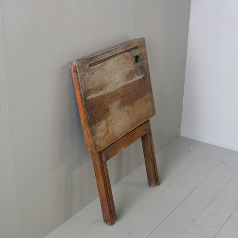 C615 アンティークスクールデスク 木製 輸入家具 高さ75㎝ 幅60㎝ 奥行き45㎝